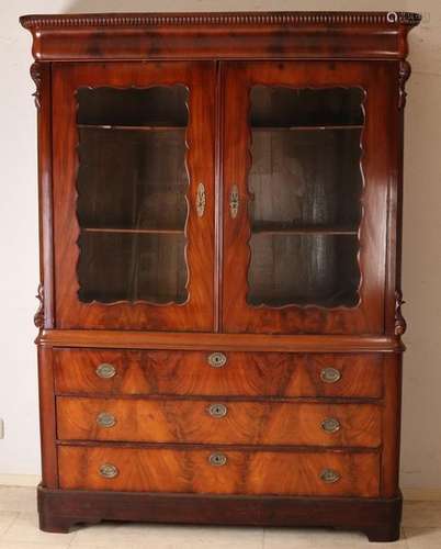 Dutch display cabinet, 1850