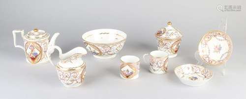 18th century French tea set