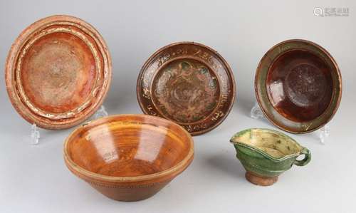 5 parts of German stoneware