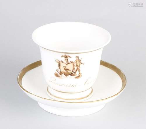 Empire cup + saucer