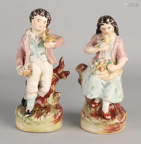 2x English ceramic figures