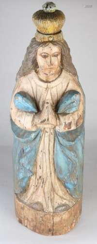 Woodcarved Mary