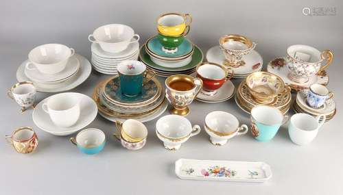 Lot of crockery