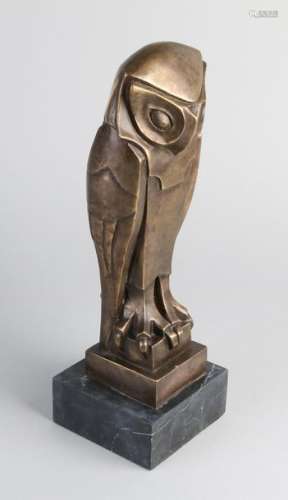 Bronze figure, Great owl