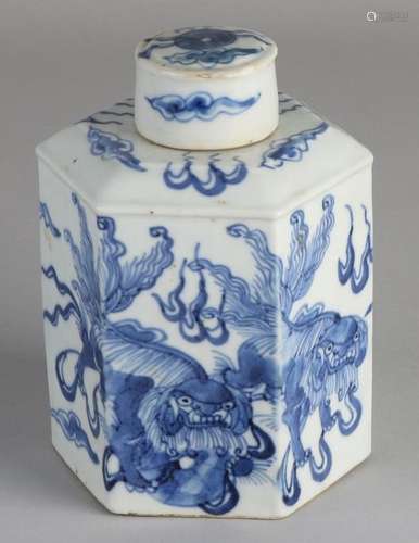 18th century Chinese tea caddy