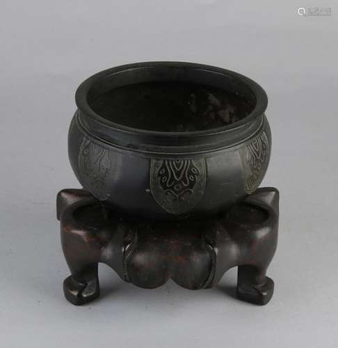 Antique incense burner