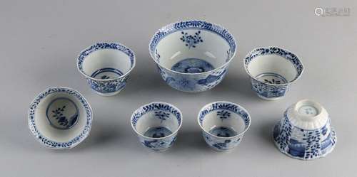 Lot of Chinese porcelain (7x)