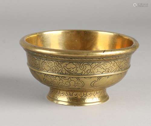 Asian bronze bowl