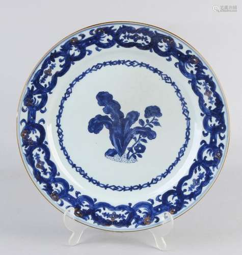 Chinese saucer Ø 31.4 cm, 18th century