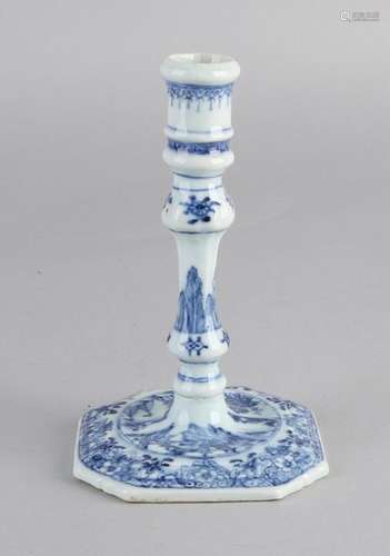 Rare 18th century Chinese Queng Lung candlestick