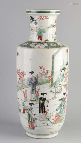 Chinese Family Rose vase