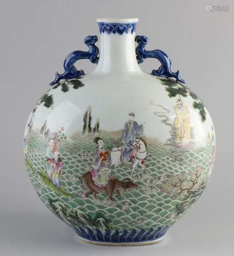 Chinese Family Rose vase