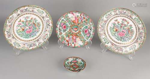 4x Chinese / Cantonese porcelain