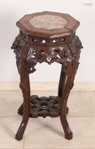 Antique Chinese footstool