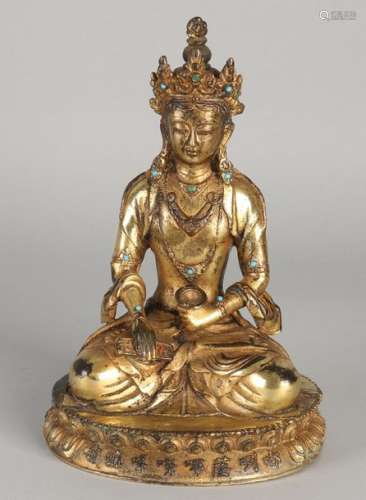 Chinese gilded Buddha
