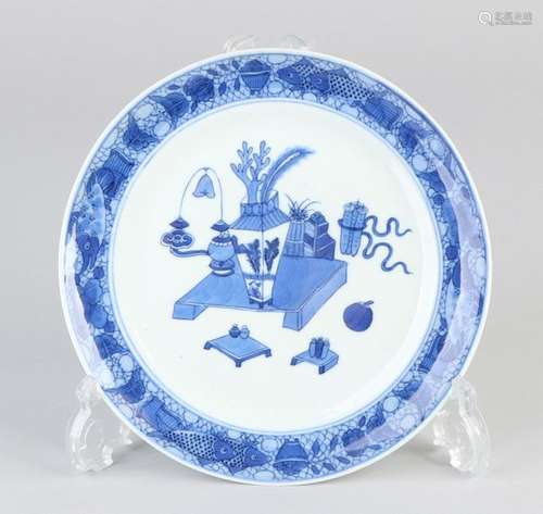 Chinese plate Ø 22 cm.