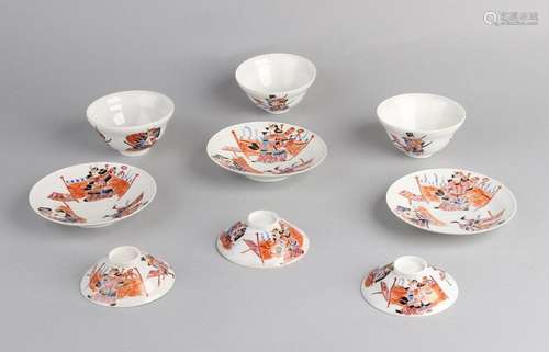 3x Japanese porcelain