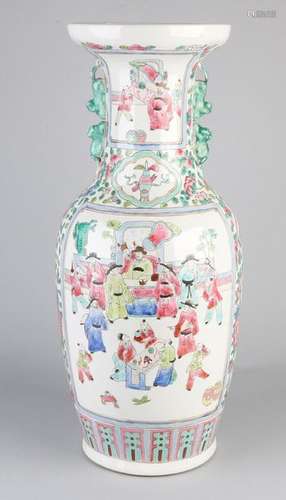 Large Chinese Family Rose vase