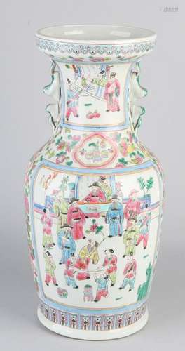 Chinese Family Rose vase