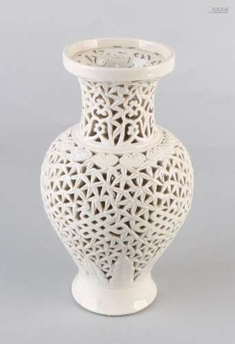 Chinese openwork vase
