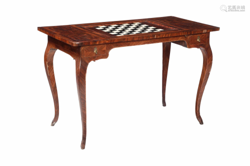 Tavolo da gioco Luigi XV interamente lastro…