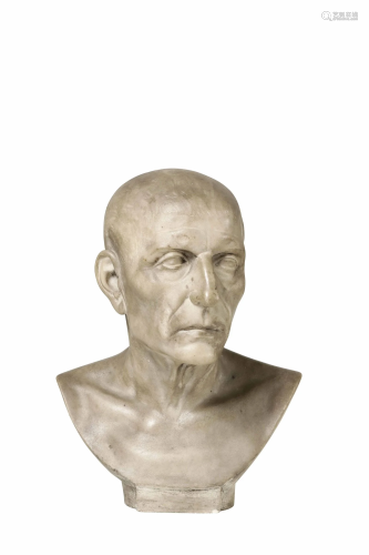 Busto in marmo raffigurante il c.d. Cicero…