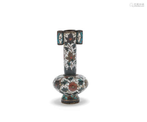 A cloisonné-enamel 'arrow' vase  Ming Dynasty