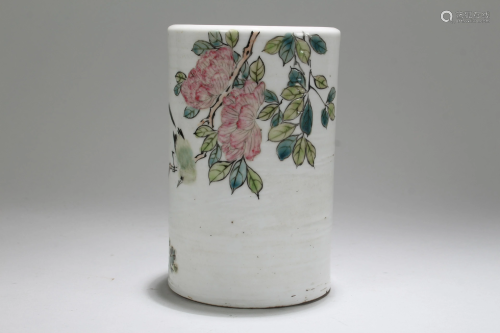 An Estate Chinese Nature-sceen Porcelain For…