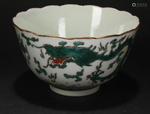 An Estate Chinese Story-telling Porcelain Vase