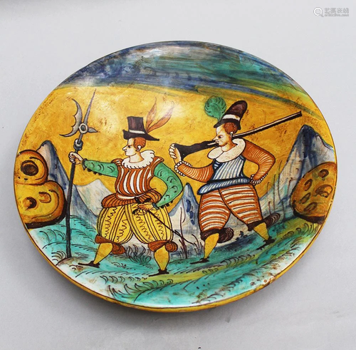 Montelupo ceramic dish