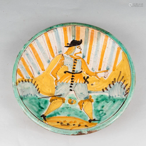 Montelupo ceramic dish