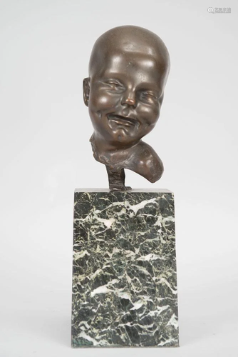 Bronze bust