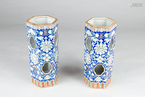 Pair of Chinese Porcelain Vases