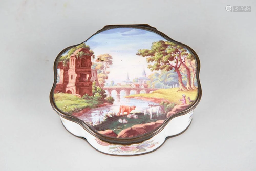 German Enamel Box