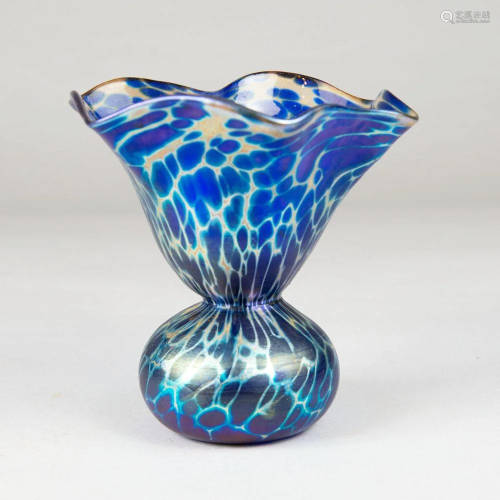 Small Jugendstil Glass vase