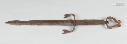 Short medieval sword