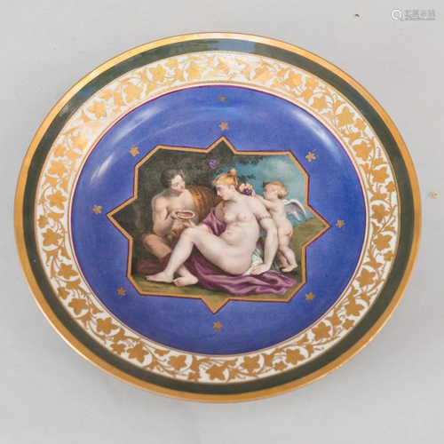 Vienna porcelain dish