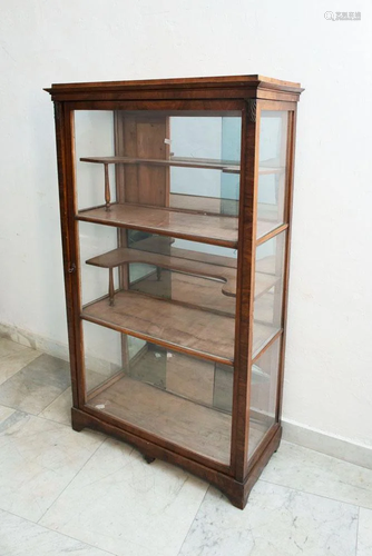 Biedermeier display cabinet