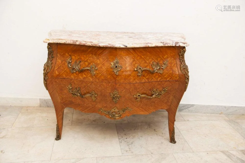 French bombed commode