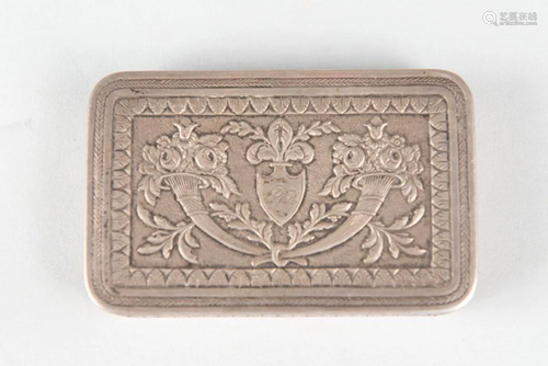 Austrian silver box