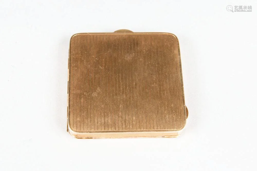 Gold Powder Box