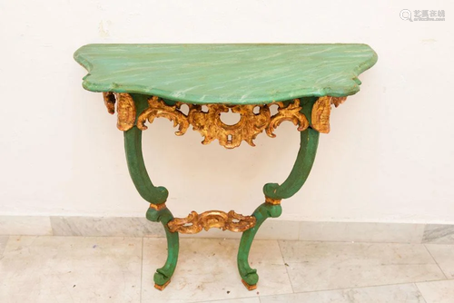 Baroque console table