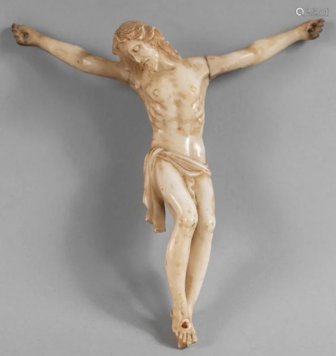 Cristo in Croce, scultura in alabastro,