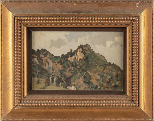GIOVANNI LOMI (1889-1969) Paesaggio