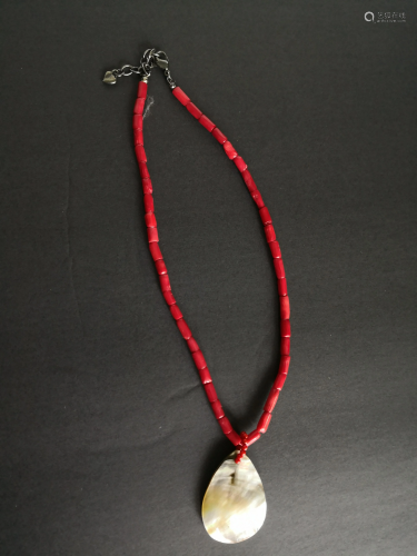 Natural Coral necklace