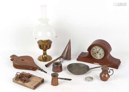 Property of a lady - a quantity of assorted items including an Edwardian Art Nouveau mahogany