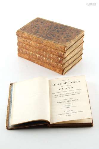 Property of a gentleman - SHAKESPEARE, William - 'William Shakspeare's Selected Plays' - set of