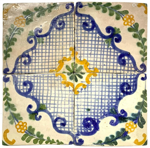 Vietri tiles, Campania, nineteenth / t…