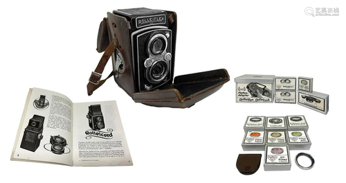 Camera Rolleiflex Automat- RF Model 111A, …