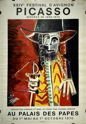 Pablo Picasso Posters XXIV Festival d'Avignon, Fr…